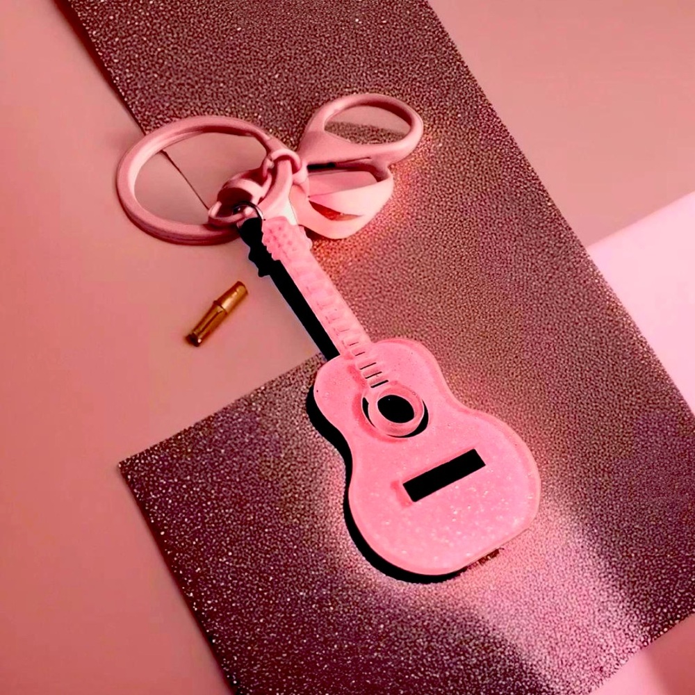 Glam Cowgirl Rockstar Keychain